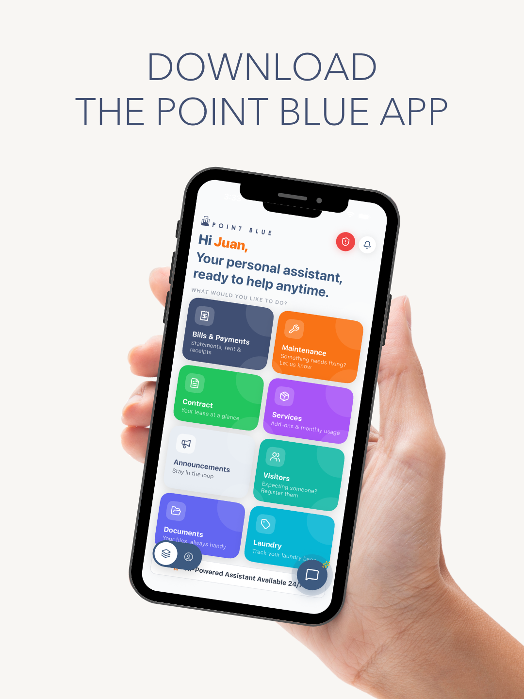 Point Blue Tenant App preview 1